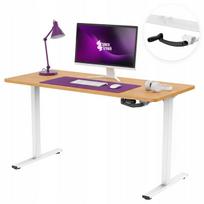 Rašomasis stalas su rankiniu aukščio reguliavimu 140x60 cm 40 kg Spacetronik