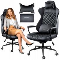 Biuro kėdė, ergonomiška, modernaus dizaino, dirbtinės odos