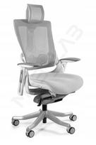 Ergonominė kėdė WAU 2, audinys, balta, tinklinė