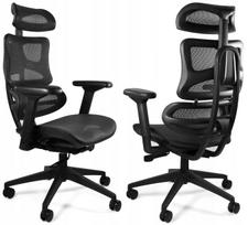 Biuro kėdė ERGOTECH, juoda, ergonomiška, reguliuojama, pasukama