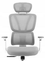 Ergonominė biuro kėdė Hell's Chair HC-1043, pilka, audinys