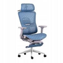 Ergonominė kėdė ANGEL HOMER, tinklelis, 4D porankiai, reguliuojama kojų atrama, iki 150 kg