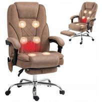 Biuro kėdė Vinsetto su vibraciniu masažu, ergonomiška