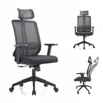 Biuro kėdė WORKREST K25, juoda, ergonomiška, reguliuojamo pasvirimo