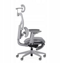 Ergonominė biuro kėdė Ergoshape pilka su pakoju