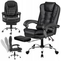 Biuro masažinė ergonomiška kėdė su pakoju, reguliuojama