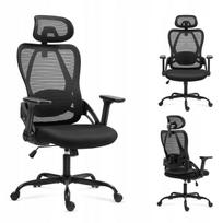 Biuro kėdė MARK ADLER juoda ergonomiška reguliuojama