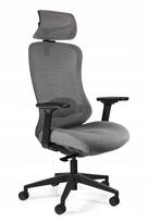 Ergonominė biuro kėdė Adapta pilka su galvos atrama