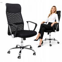 Ergonominė tinklelio biuro kėdė XENOS juoda