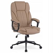 Biuro kėdė PHONIX, ergonomiška, pasukama, smėlio spalvos