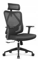 Ergonominė biuro kėdė Hell's Chair HC-1041 juoda audinio