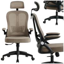 Ergonominė biuro kėdė HORSEKING Mesh MS028, smėlio/khaki