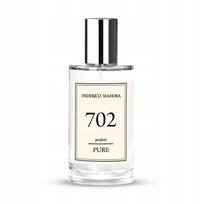 Moteriški kvepalai FM 702 Pure 20% 50ml, gėlių ir citrusų natos, lelija, vanilė