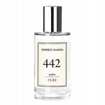 Moteriški kvepalai FM 442 Pure 20% 50 ml, gėlių, pačiulių, citrinų, pipirų ir rožių aromato