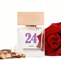 Kvepalai moterims Flow Perfumes Scent No. 24 50 ml, jazminai ir rožės