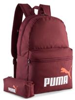Kuprinė ir penalas Puma Classic Burgundy 2in1