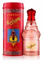 Moters kvepalai Versace Red Jeans 75 ml metalinėje dėžutėje