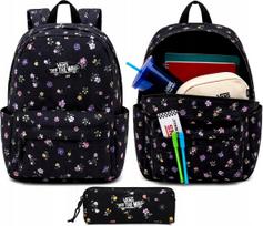 Kuprinė su penaline Vans Old Skool Board Black Floral