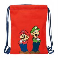 Sportinis maišelis Super Mario Mario & Luigi 34x26x1 cm