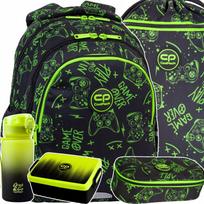 Mokyklinė kuprinė berniukams CoolPack Class 13 Game Night Set