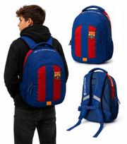 Mokyklinė kuprinė FC Barcelona, 39 cm, 3 skyrių, atspari vandeniui, su atšvaitais