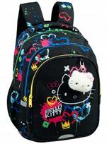 Mokyklinė daugiafunkcė kuprinė CoolPack JERRY Hello Kitty Black Neon