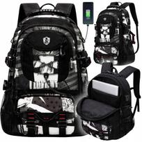 Kuprinė jaunimui URBAN, juoda, 30 l, vandeniui atspari