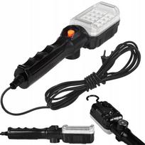 Dirbtuvių lempa 230V 12W su kabliu, magnetu ir 5 m laidu