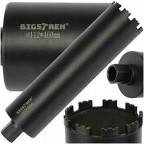 Deimantinė gręžimo karūna 112x460 mm Bigstren 1.1/4 UNC betonui