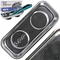 Magnetinė dubenėlė 150x65 mm su dviem magnetais, Inox varžtų laikiklis