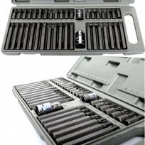 Raktų antgalių rinkinys Imbus Spline Torx 40 vnt. lagaminėlyje su adapteriais 1/2, 3/8
