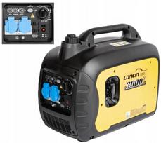 Elektros generatorius inverteris CEDRUS LC3000I, LONCIN variklis, 2,5 kW, 2x230V