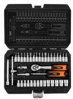 Galvučių rinkinys NEO 38 dalių su 1/4" terkšle 10-232