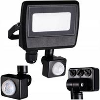 Halogeninis LED prožektorius 10W-NW-SE 800 lm su jutikliu