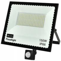 LED prožektorius 150W su judesio ir sutemų jutikliu