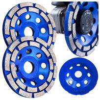 Deimantinis segmentinis betonui šlifuoti diskas 125 mm, 2 vnt.