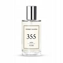 Moteriški kvepalai FM 355 Pure 20% 50ml, gėlių ir citrusinių natų, lelijos, vanilės