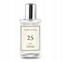 Moteriški kvepalai FM 25 Intense 20% 50ml, gėlių, žaliosios obuolio, frezijos, kedro aromato