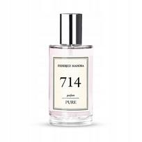 Moteriški kvepalai FM 714 Pure 20% 50ml citrusiniai, laimo, obuolių, pipirų aromato