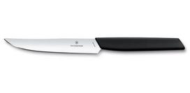 Victorinox Swiss Modern lygus peilis, 12 cm, juodas, 6.9003.12