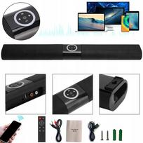 Bluetooth garso kolonėlė 5.0 USB HDMI TWS soundbar su žemųjų dažnių garsiakalbiu