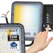 Lauko LED prožektorius HOROZ PALLAS 50W 3CCT IP65