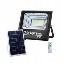 Saulės panelė su LED sodo lempa 100W IP67, nuotolinio valdymo pultas