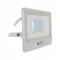 LED projektorius V-TAC 30W SAMSUNG CHIP su judesio jutikliu, baltas, 1 m kabelis, VT-138S