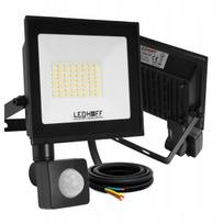 Lauko halogeninis LED prožektorius 30W su PIR judesio jutikliu, 2700 lm