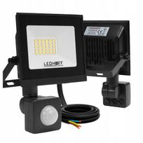 LED halogeninis prožektorius su judesio jutikliu 20W IP65 4500K 1800lm