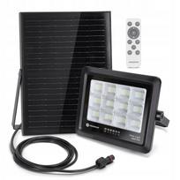 Saulės LED lempa Aigostar 200W 2000 lm IP65 su 20W juodu skydeliu