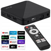 Android 4K išmanusis TV priedėlis, Wi-Fi, Bluetooth, 2GB + 16GB