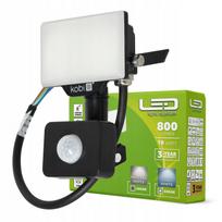 LED halogeninis prožektorius su judesio ir sutemų jutikliu 10W 4000K IP54