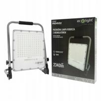 Nešiojamas LED halogeninis prožektorius su baterija 100W 5000K